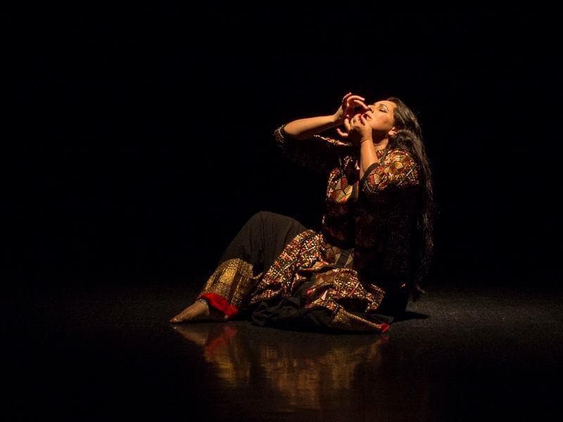 Dr. Dimple Kaur Malhotra performing SPLIT: Between Two Nervous Systems